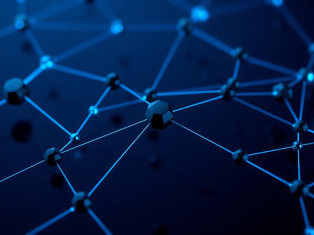 Abstract lattice representing the on-chain settlement network